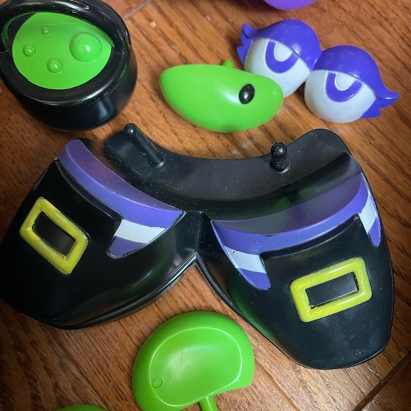 COPY - COPY - Halloween! Mr. Potato Head Pumpkin Push-Ins Make A Witch Pumpkin … - Picture 2 of 9